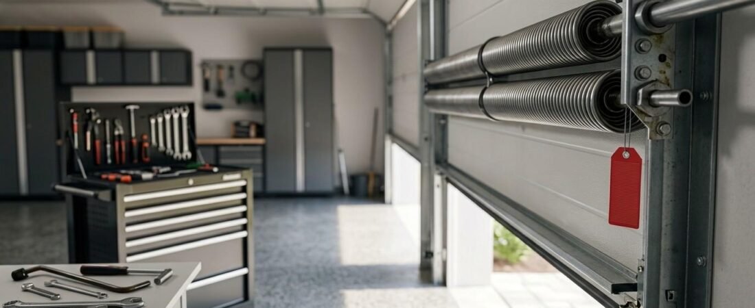 Garage Door Spring Replacement Service Enhances Home Safety